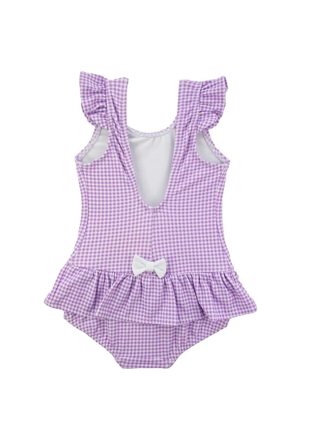 Tropical Tides Gingham and Bows Swimsuit