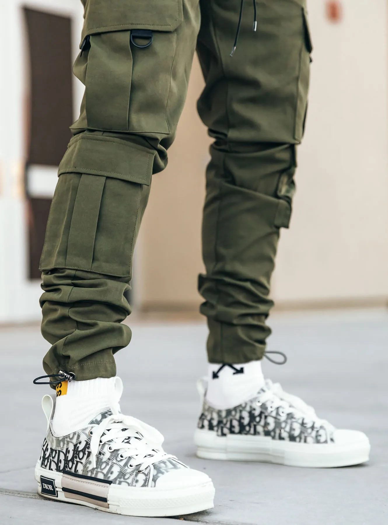Utility Cargo Pants V10 in Olive