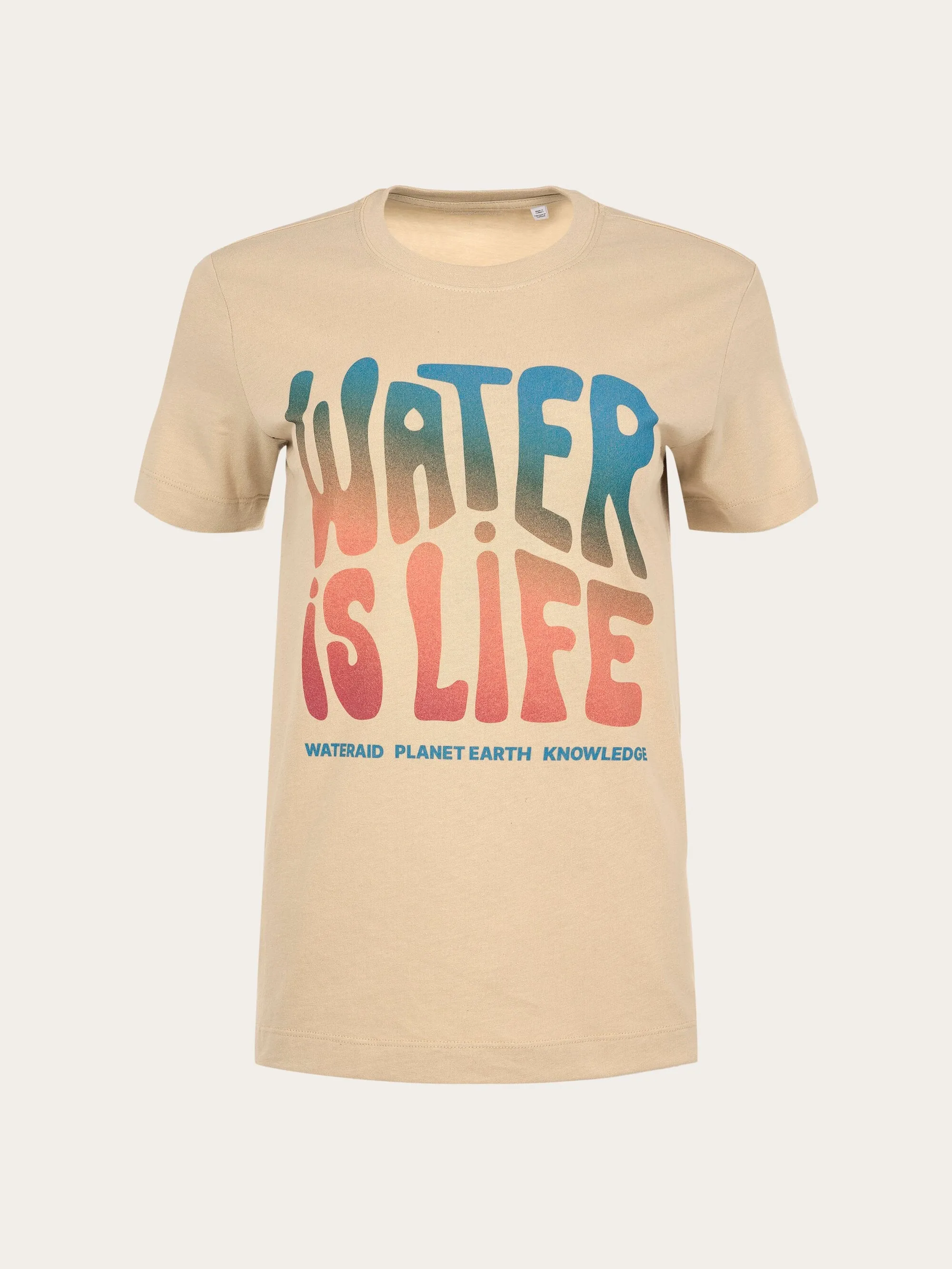 WATERAID front printed t-shirt - Safari