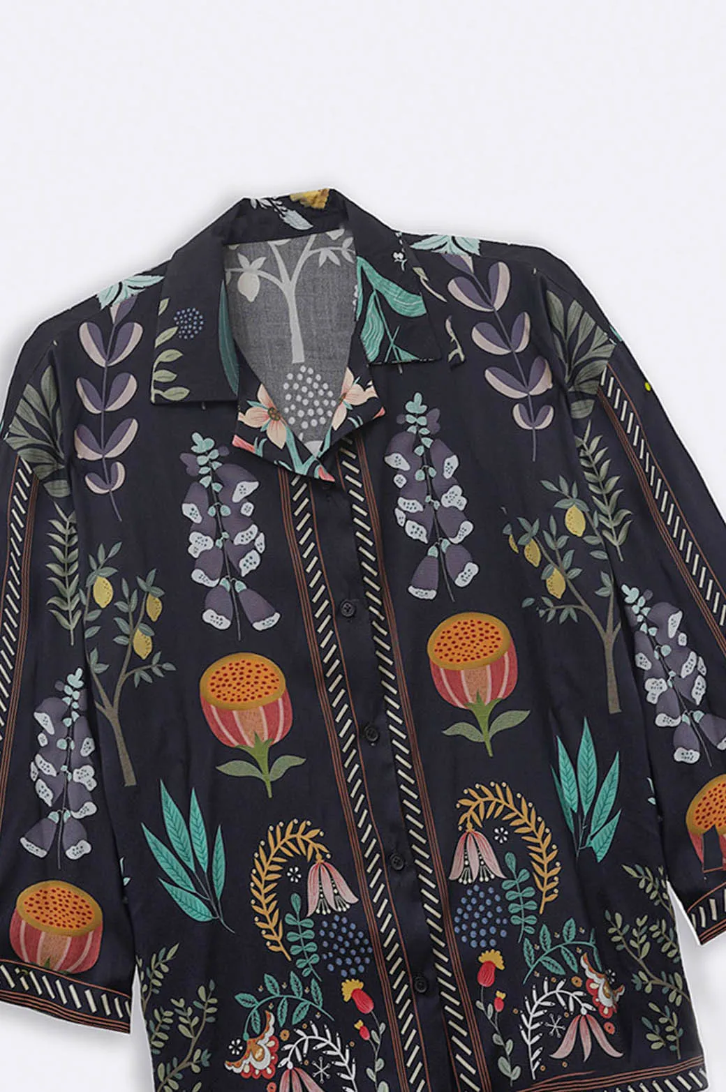 WHIMSICAL FLORAL SHIRT