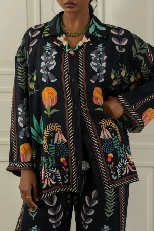 WHIMSICAL FLORAL SHIRT