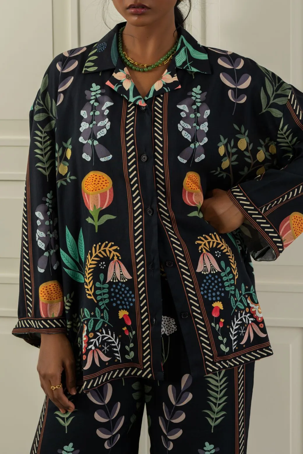 WHIMSICAL FLORAL SHIRT