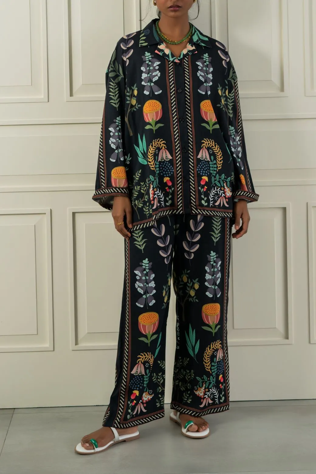 WHIMSICAL FLORAL SHIRT