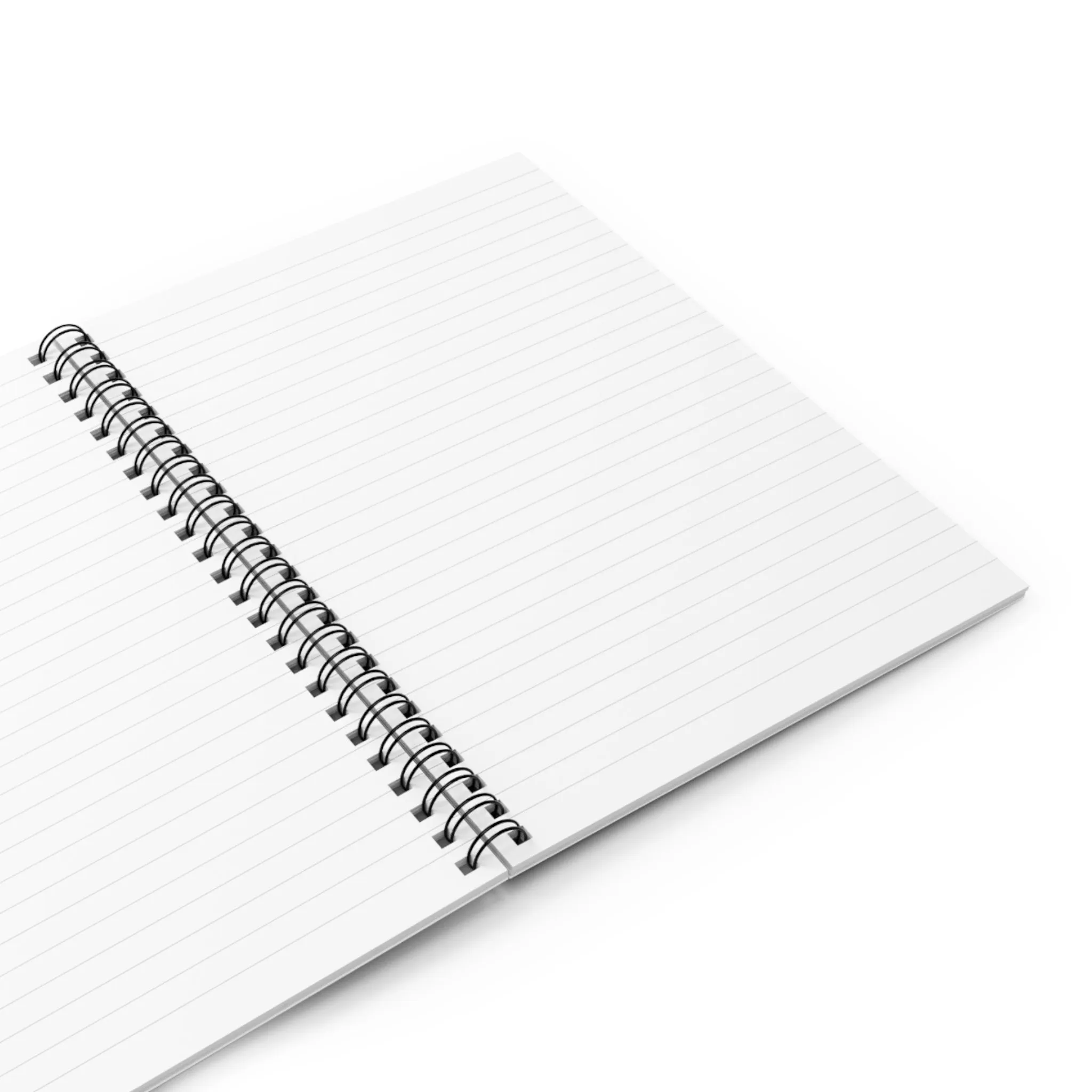 Winter Wonderland Spiral Notebook - Ruled Line: Snowy Village Scene