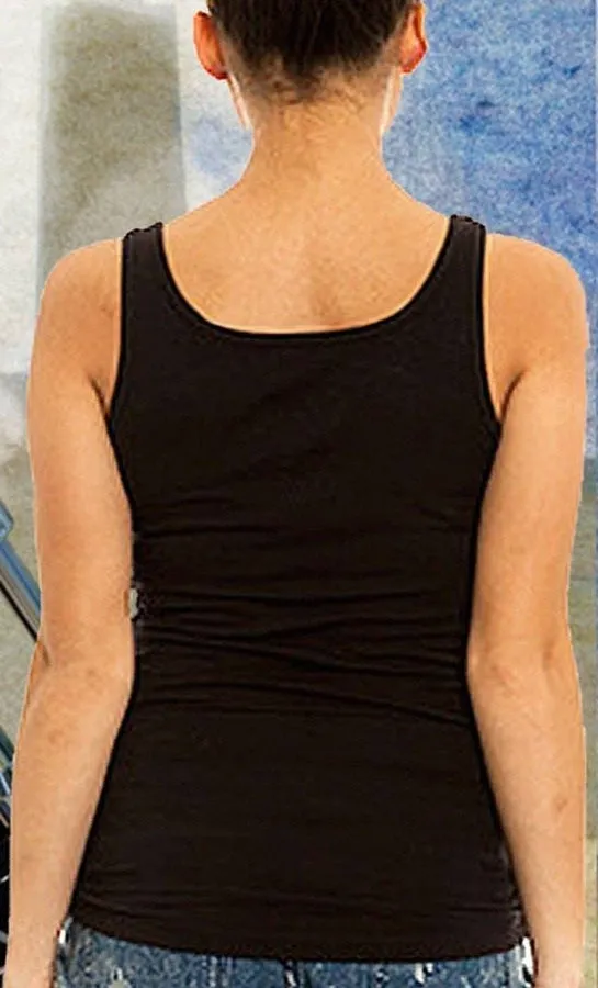 Women's Old School B & W "Moozie" Rider Tank