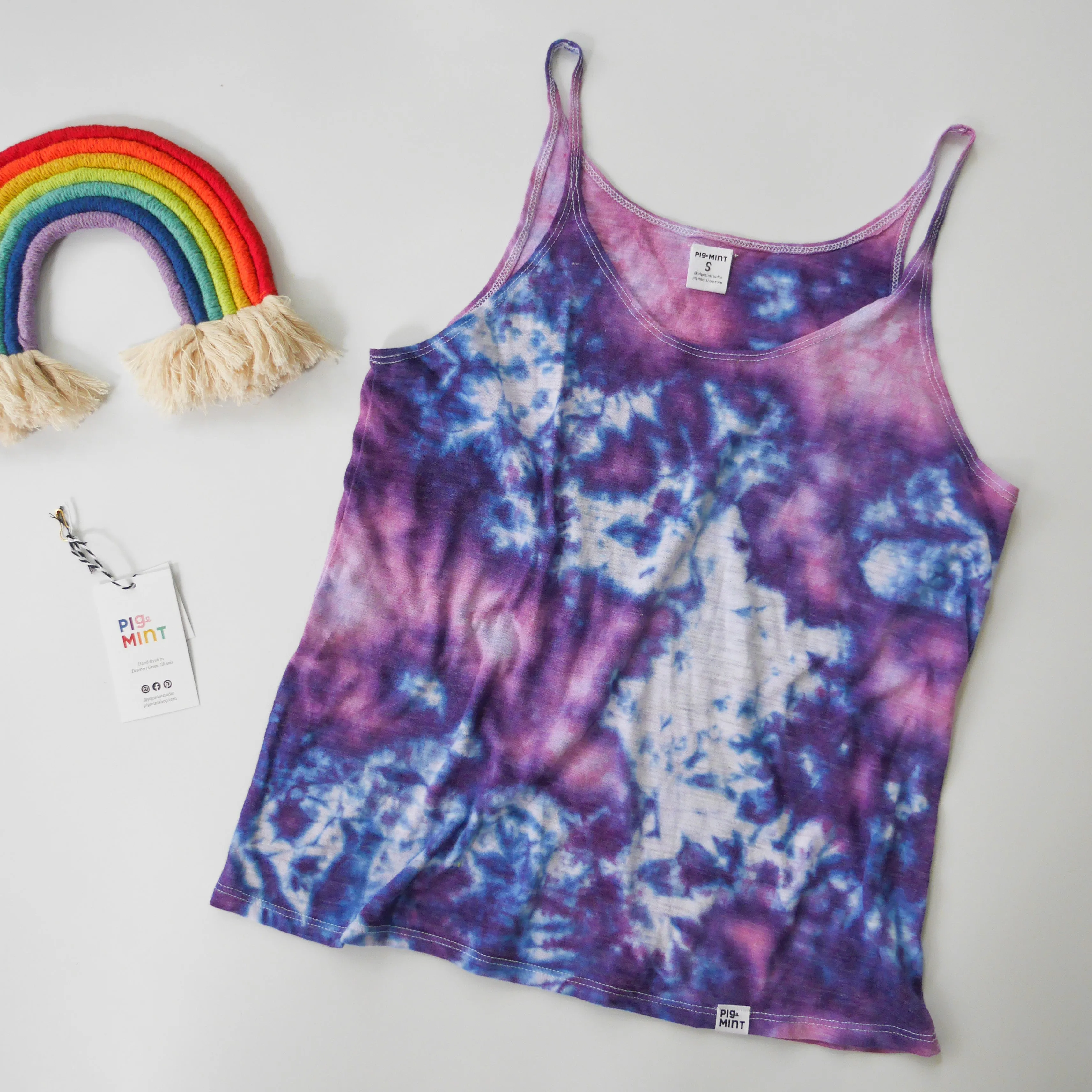 Women's Tie-Dye Slouchy Tank